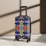 PRINTED LUXURIOUS TRAVEL SUITCASE