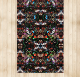 WILD BUTTERFLIES SHIMMER VELVET RUG