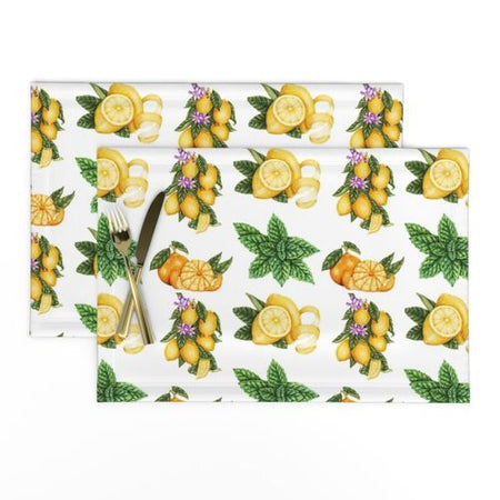 JARDIN DE FLEUR WILD  ECO CANVAS FABRIC - MULTI