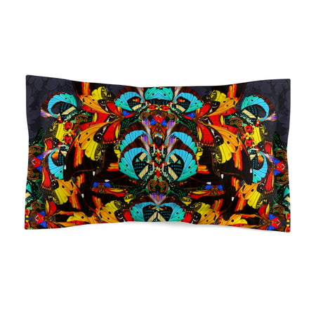 WILD BUTTERFLY MEDIUM CUSHION - NOIR