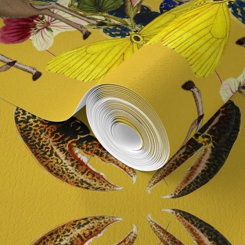 CERCLE D'ANIMAUX-JAUNE
