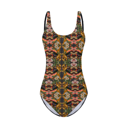 Parsley print One-Piece Swimsuit