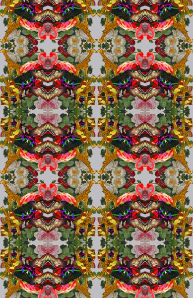 JARDIN DE FLEUR WILD - PETROL