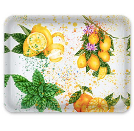 POISSON PAINT SERVING TRAY