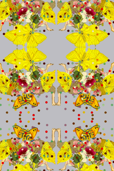 OSTRICH DOTS CHILDREN - GREY