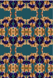 OSTRICH PEONY ECO CANVAS FABRIC-PETROL