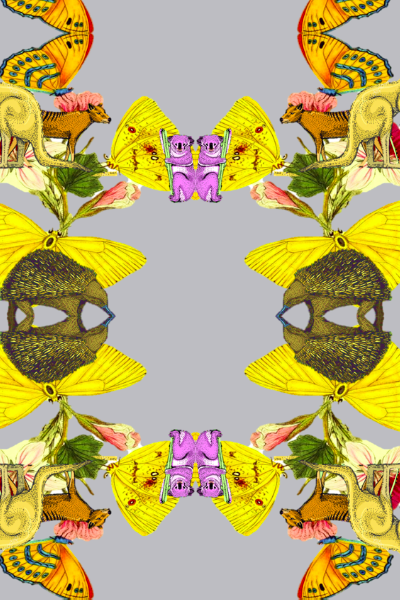 OZZIE ECO WALLPAPER-GREY