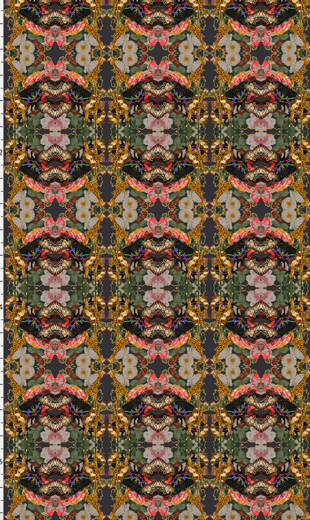 JARDIN DE FLEUR WILD - PETROL