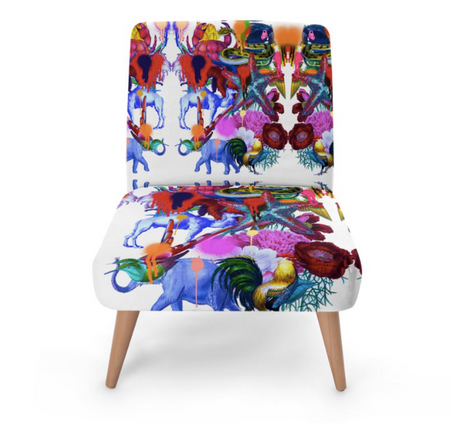 ANCESTORS PAINT OCCASIONAL CHAIR