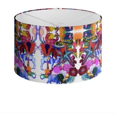 HAPPINESS DRUM LAMPSHADE