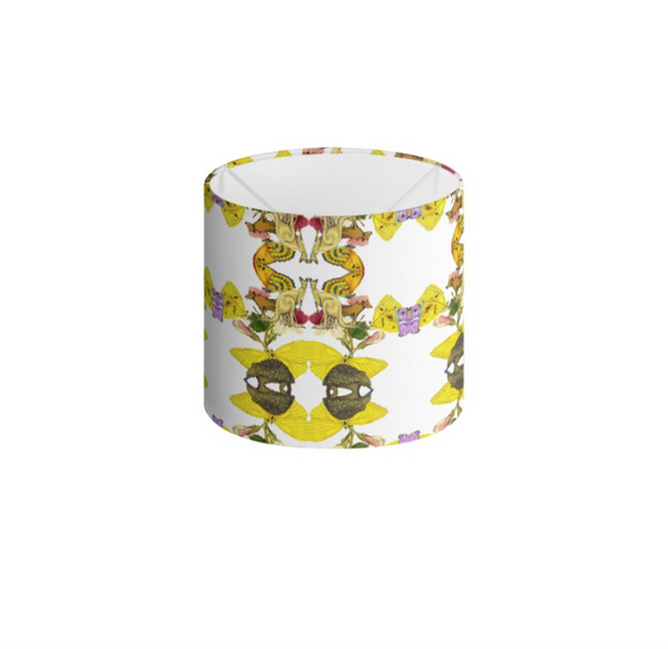 OZZIE PAINT DRUM LAMPSHADE