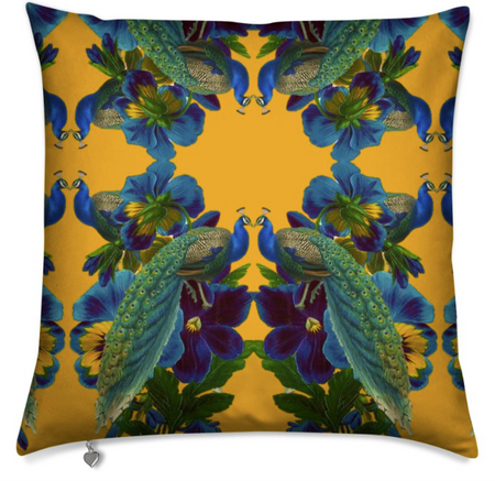 CICADA MEDIUM CUSHION -NOIR