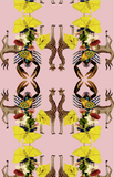 CERCLE D'ANIMAUX-ROSE