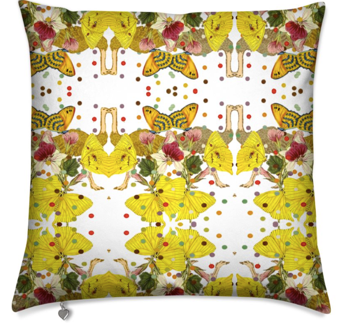 OSTRICH DOTS CHILDREN CUSHION -