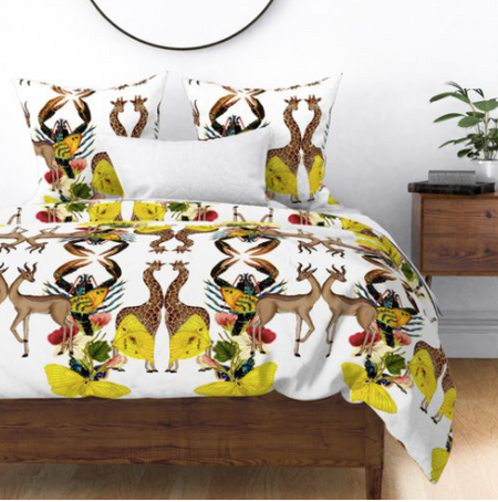 WILD FLEUR DUVET COVER