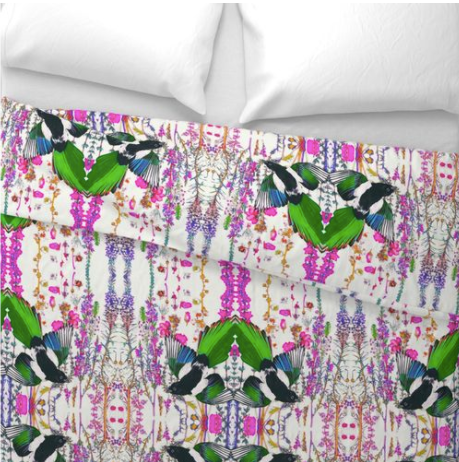 WILD FLEUR DUVET COVER