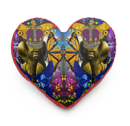 D'AMOUR MEDIUM CUSHION - JAUNE