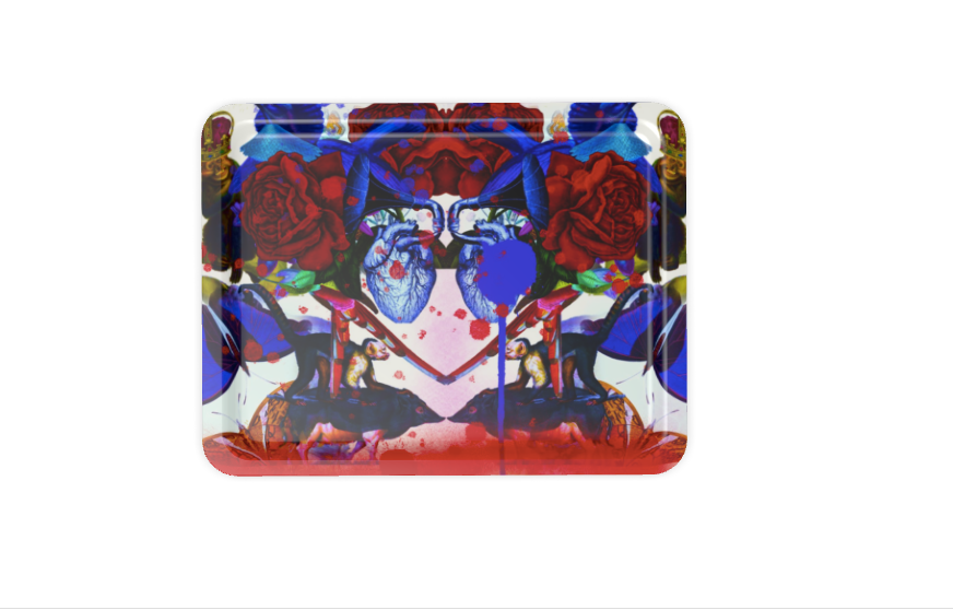 LA FETE PAINT SERVING TRAY