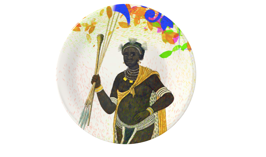 TRIBE SIDE PLATE
