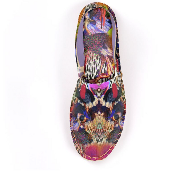 OSTRICH ESPADRILLES