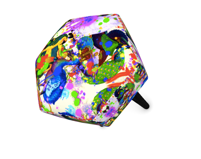 PAINT FOOTSTOOL