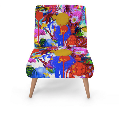 ANCESTORS PAINT OCCASIONAL CHAIR