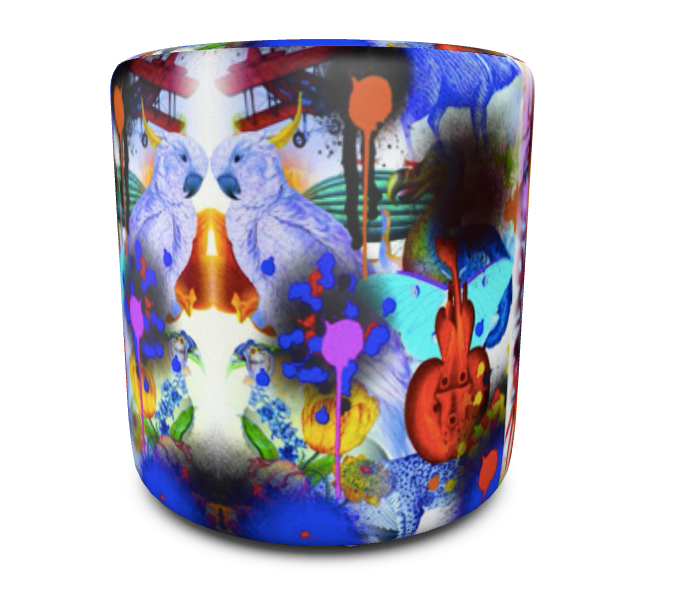 PAINT POUF