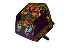 CONGO BUTTERFLY PAINT FOOTSTOOL