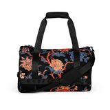 Duffle noir Printed Bag