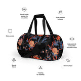 Duffle noir Printed Bag
