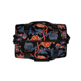 Duffle noir Printed Bag