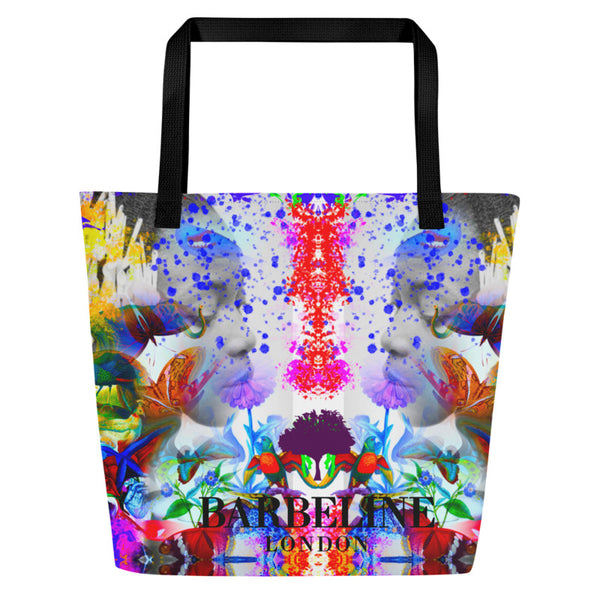 SELF PORTRAIT PAINT LARGE TOTE BAG