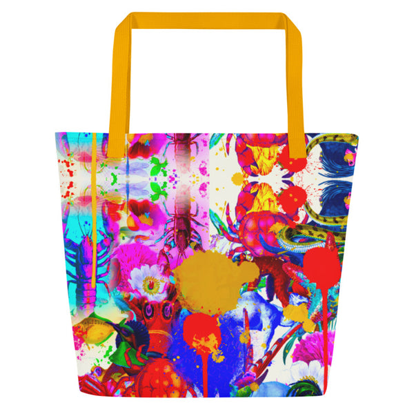 PAINT LARGE TOTE BAG