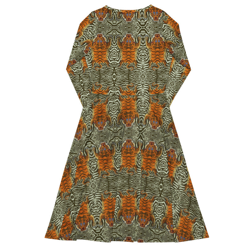 Tibetan long sleeve dress