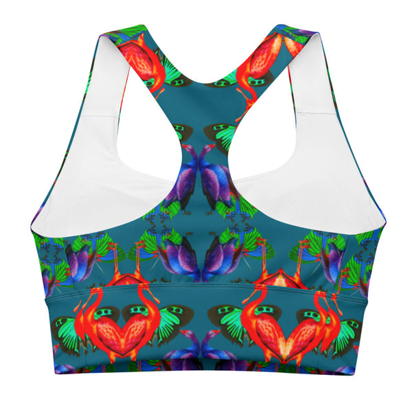RENATE Print Longline Sports Bra
