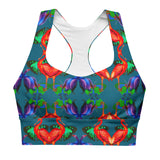 RENATE Print Longline Sports Bra