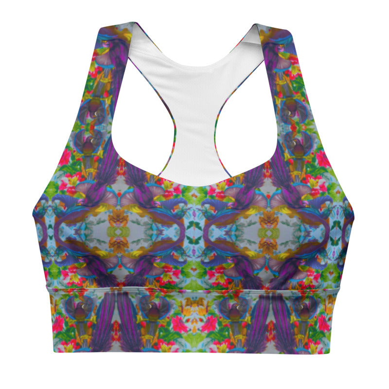 MAKETA Print Longline Sports Bra