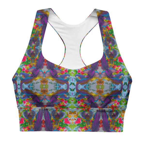 MAKETA Print Longline Sports Bra