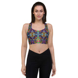 MAKETA Print Longline Sports Bra