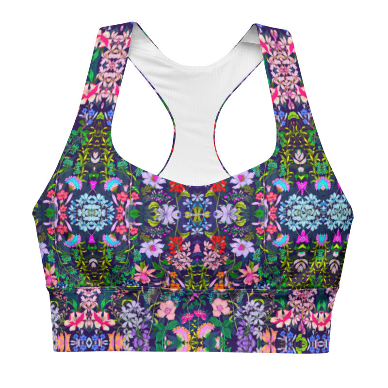 Elissa Print Longline Sports Bra