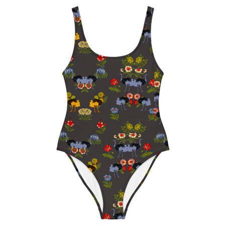 JARDIN DE FLEUR Rose One-Piece Swimsuit