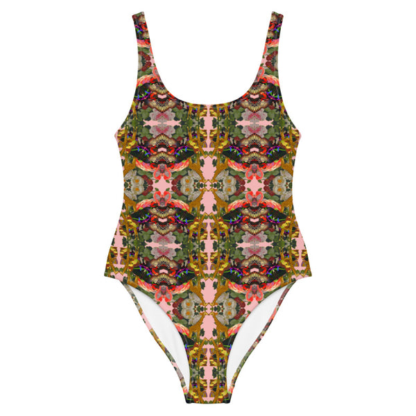 JARDIN DE FLEUR Rose One-Piece Swimsuit