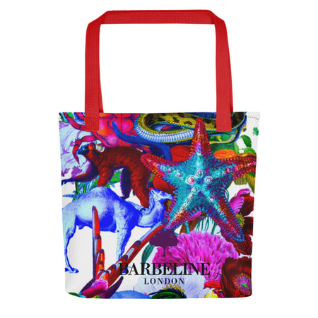 BARBELINE ALL OVER PRINT TOTE BAG