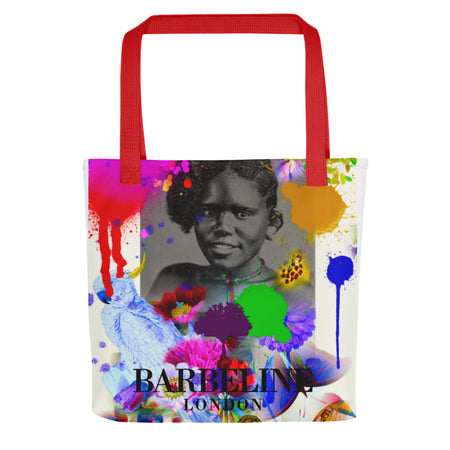 Kinshasa Painted  pouch bag