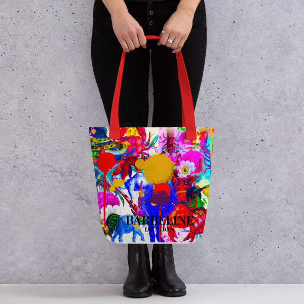 PAINT ALL OVER PRINT TOTE BAG