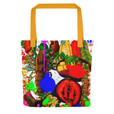 PAINT ALL OVER PRINT TOTE BAG