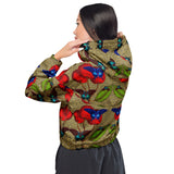 Jazzy Cropped Windbreaker