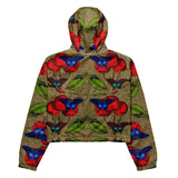 Jazzy Cropped Windbreaker