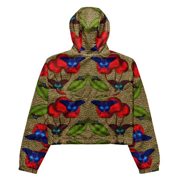 Jazzy Cropped Windbreaker