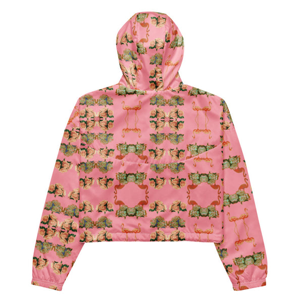 Jazzy Cropped Windbreaker